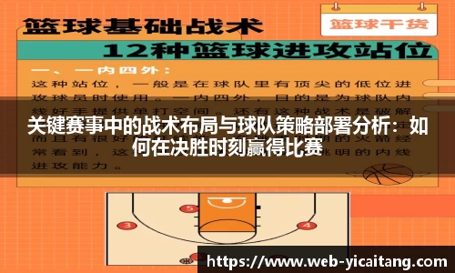 关键赛事中的战术布局与球队策略部署分析：如何在决胜时刻赢得比赛