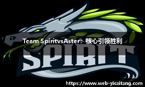 Team SpiritvsAster：核心引领胜利